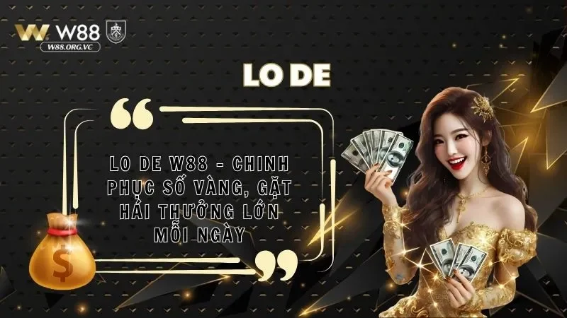 Lo De W88 - Chinh Phục Số Vàng, Gặt Hái Thưởng Lớn Mỗi Ngày